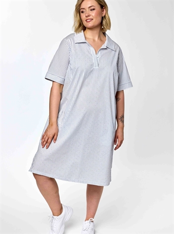 Gozzip - Filippa Tunika/Kjole, Blå Strib